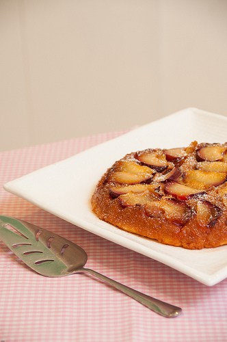 Plum Cake Tatin